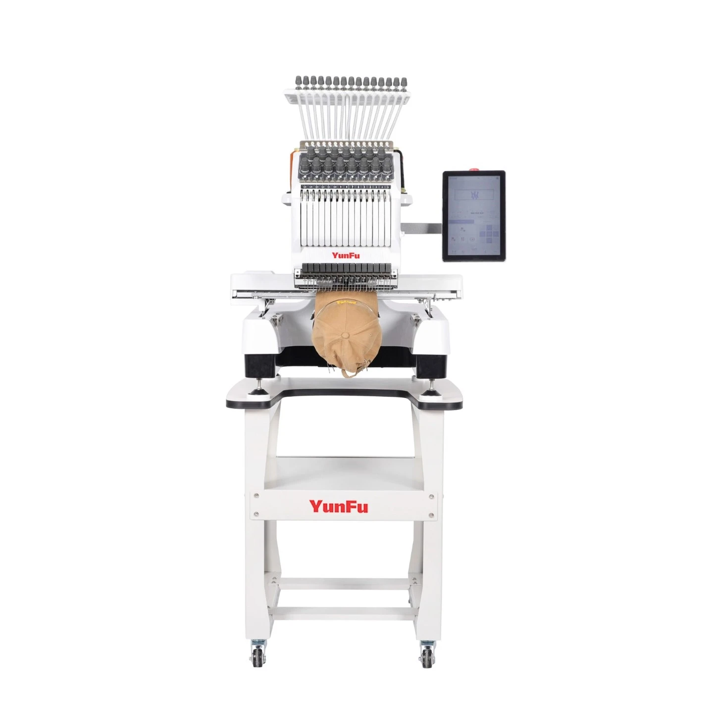 Latest Home Use Single Head Computerized Embroidery Machine With 15 Needles For Cap Embroidery