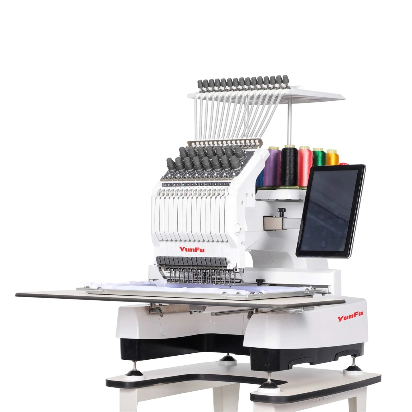 Latest Home Use Single Head Computerized Embroidery Machine With 15 Needles For Cap Embroidery