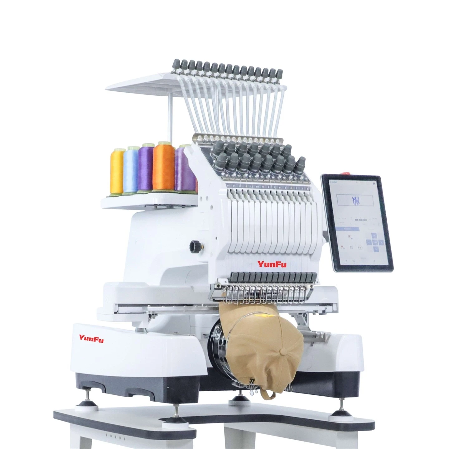 Latest Home Use Single Head Computerized Embroidery Machine With 15 Needles For Cap Embroidery