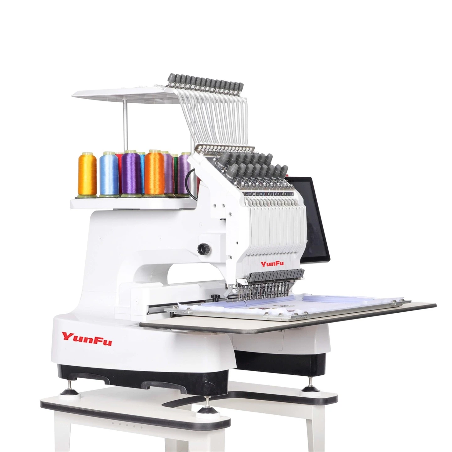 Latest Home Use Single Head Computerized Embroidery Machine With 15 Needles For Cap Embroidery