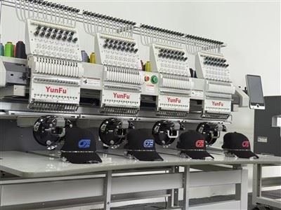 4-head Embroidery Machine For Bulk Production